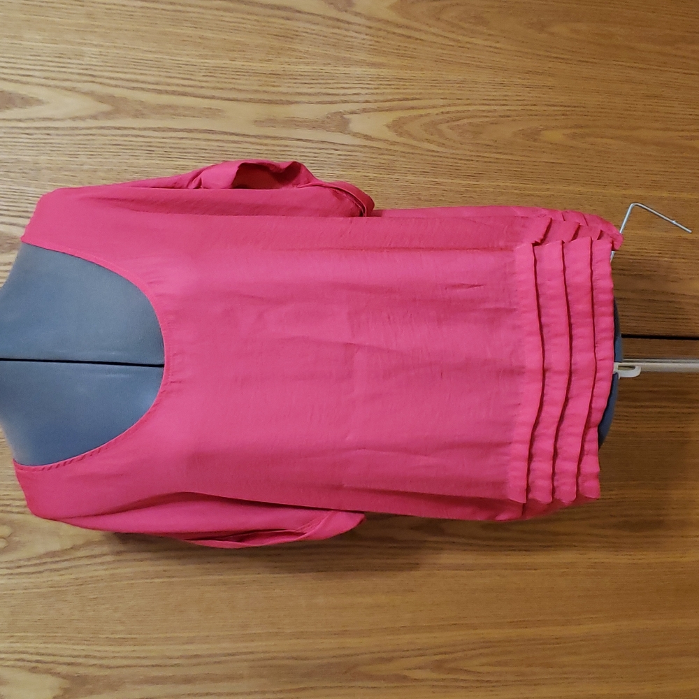 Mossimo - Hot Pink Scoop Neck blouse, Ladies XXL